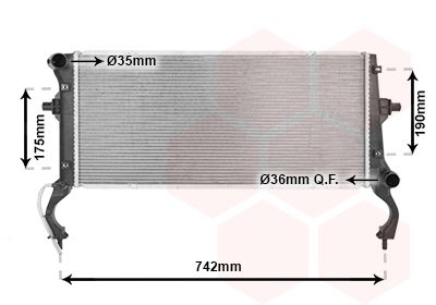 VAN WEZEL 82012735 Крышка радиатора  для HYUNDAI i30 (Хендай И30)