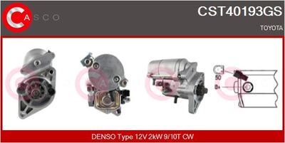 CASCO Startmotor / Starter Genuine (CST40193GS)