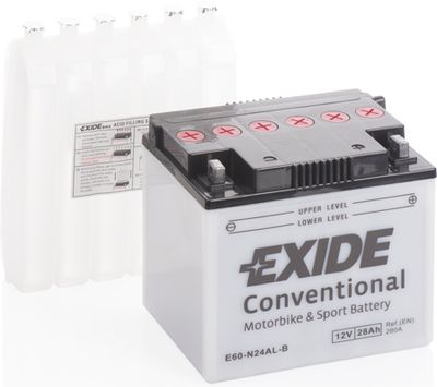 Стартерная аккумуляторная батарея EXIDE E60-N24AL-B для BMW R