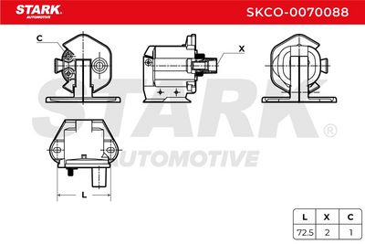 запалителна бобина STARK SKCO-0070088