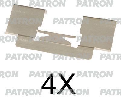 PSRK1082 PATRON Комплектующие, колодки дискового тормоза