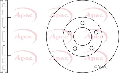 Brake Disc APEC DSK2554