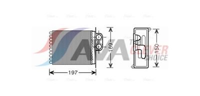 SCHIMBăTOR DE CăLDURă îNCăLZIRE HABITACLU