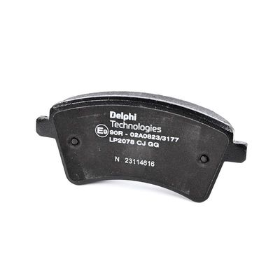BREMSBELAGSATZ SCHEIBENBREMSE DELPHI LP2078 5