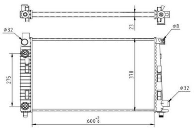 KüHLER MOTORKüHLUNG MTR 13054818
