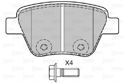 Brake Pad Set, disc brake 601137