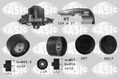 SET POMPA APA + CUREA DINTATA
