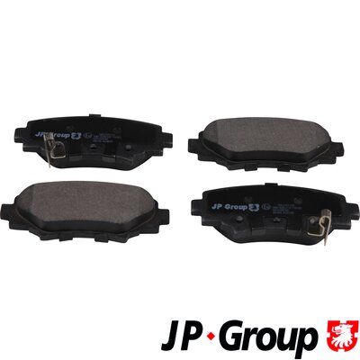 Brake Pad Set, disc brake 3863701110