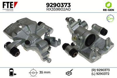ETRIER FRANA FTE 9290373