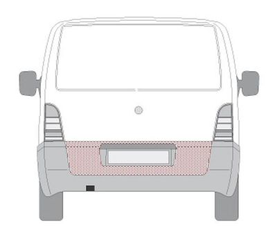Deur reparatieset Achter (Coating, onderste deel, flap) past: MERCEDES VITO / KLASA V W638 02.96-07.03