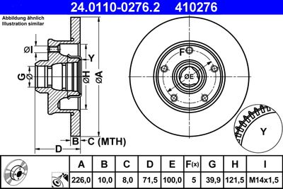 Brake Disc 24.0110-0276.2