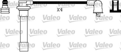 Комплект проводов зажигания VALEO 346311 для HONDA LOGO