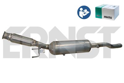 Filtr sadzy / filtr cząstek stałych, układ wydechowy ERNST 920841