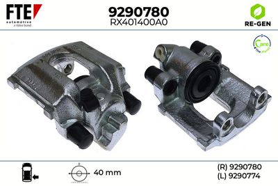 спирачен апарат FTE 9290780
