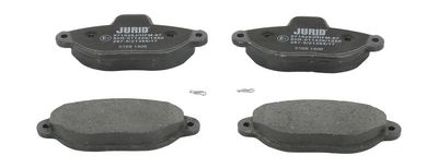 BREMSBELAGSATZ SCHEIBENBREMSE JURID 571528J