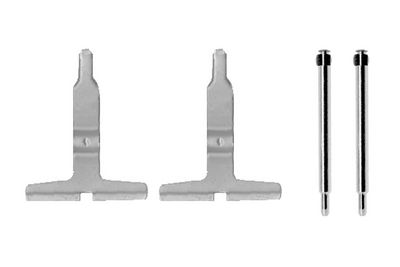 Priedų komplektas, diskinių stabdžių trinkelės