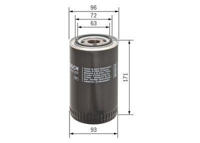 BOSCH Ölfilter