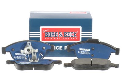 комплект спирачно феродо, дискови спирачки BORG & BECK BBP2098