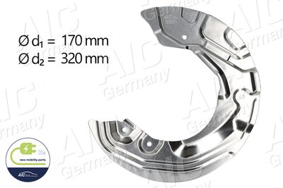 SPRITZBLECH BREMSSCHEIBE