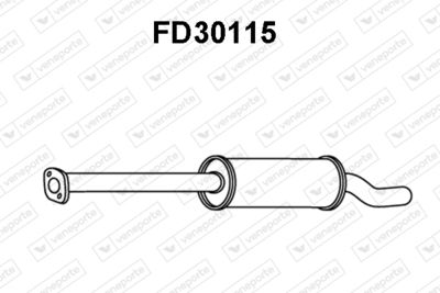 VENEPORTE FD30115 Глушитель выхлопных газов  для FORD  (Форд Kуга)