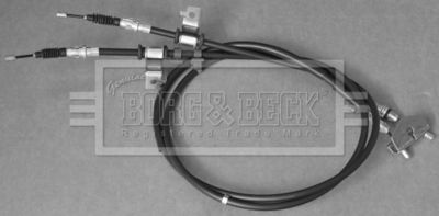 Тросик, cтояночный тормоз BORG & BECK BKB3359 для FORD B-MAX