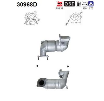Katalizator AS 30968D