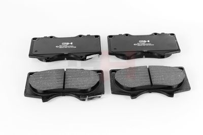 Bremsbelagsatz, Scheibenbremse