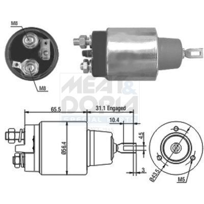 SOLENOID ELECTROMOTOR