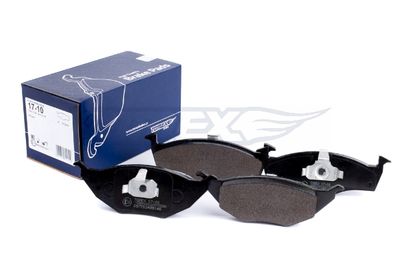 Sada brzdových platničiek kotúčovej brzdy (na jednu nápravu) TOMEX Brakes 1710