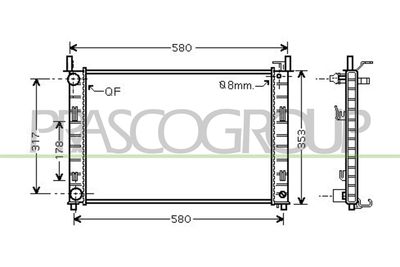 RADIATOR RACIRE MOTOR