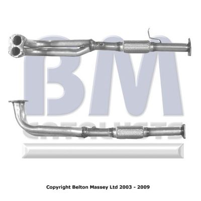 Exhaust Pipe BM Catalysts BM70046