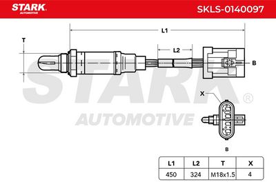 ламбда-сонда STARK SKLS-0140097