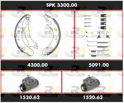 Bremsensatz, Trommelbremse