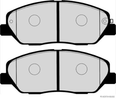 BREMSBELAGSATZ SCHEIBENBREMSE Herth+Buss Jakoparts J3600549 1