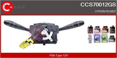 Spínač řízení CASCO CCS70012GS