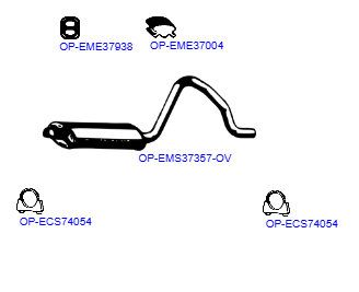 Изпускателна система OPTIMAL OP-EXSOP217