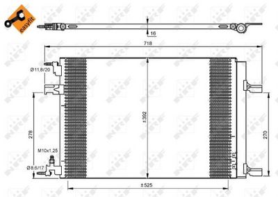 Condenser, air conditioning 35918