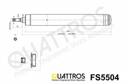 AMORTIZOR DAVID VASCO FS5504 1