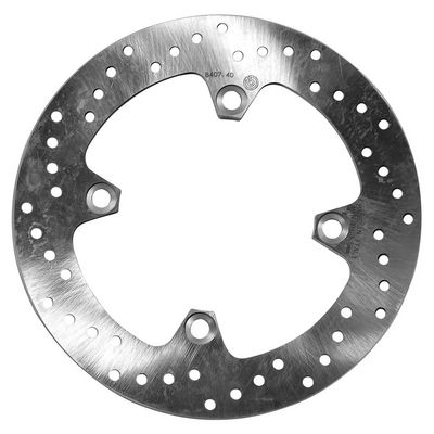 Brake disc Achter/Voor vast, 220/105,5x4mm 4x125mm, diameter bevestigingsgat 10,5mm, hoogte (tussenruimte) 0 past: HONDA CBR, DYLAN, PS, SH, XR 125/125i/125R/150/150i/250R/400R 1996-2010