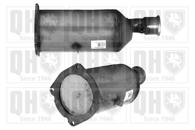 Filtr sadzy / filtr cząstek stałych, układ wydechowy QUINTON HAZELL QDPF11137