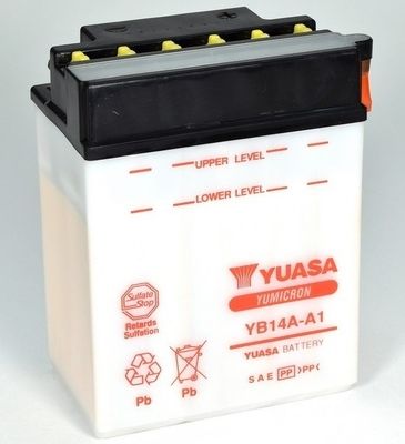 Motobaterie Yuasa Yumicron 12V, 14Ah, 175A, YB14A-A1