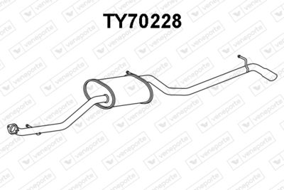 ENDSCHALLDäMPFER VENEPORTE TY70228