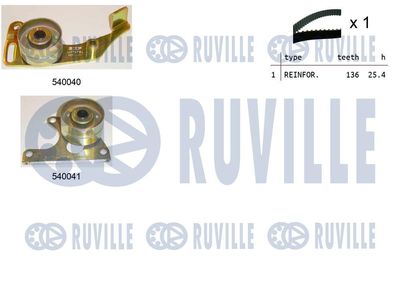 Комплект ремня ГРМ RUVILLE 550066 для PEUGEOT 305