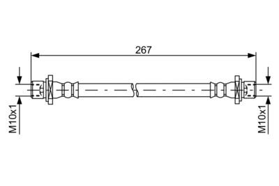 BOSCH Bremsschlauch