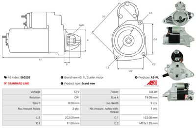 STARTER AS-PL S6020S 4