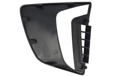 Voorbumper afdekking Voor Rechts (Buitenkant, black-matt) past: HYUNDAI IONIQ 10.16-07.22