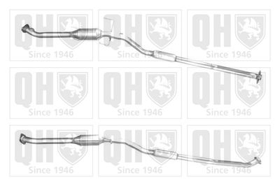 Катализатор QUINTON HAZELL QCAT91745H для TOYOTA RAV 4