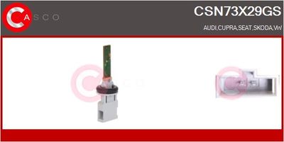 Snímač, teplota interiéru CASCO CSN73X29GS