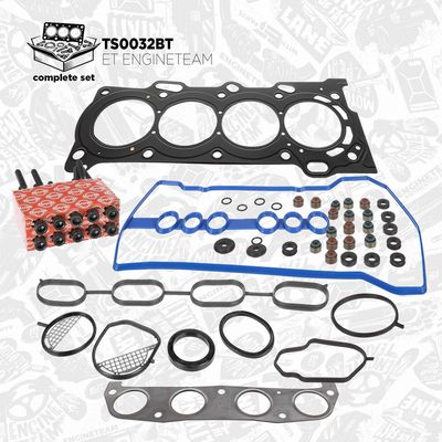 комплект гарнитури, цилиндрова глава ET ENGINETEAM TS0032BT