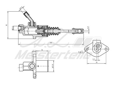 горна помпа на съединител A.Z. Meisterteile AZMT-47-030-1030